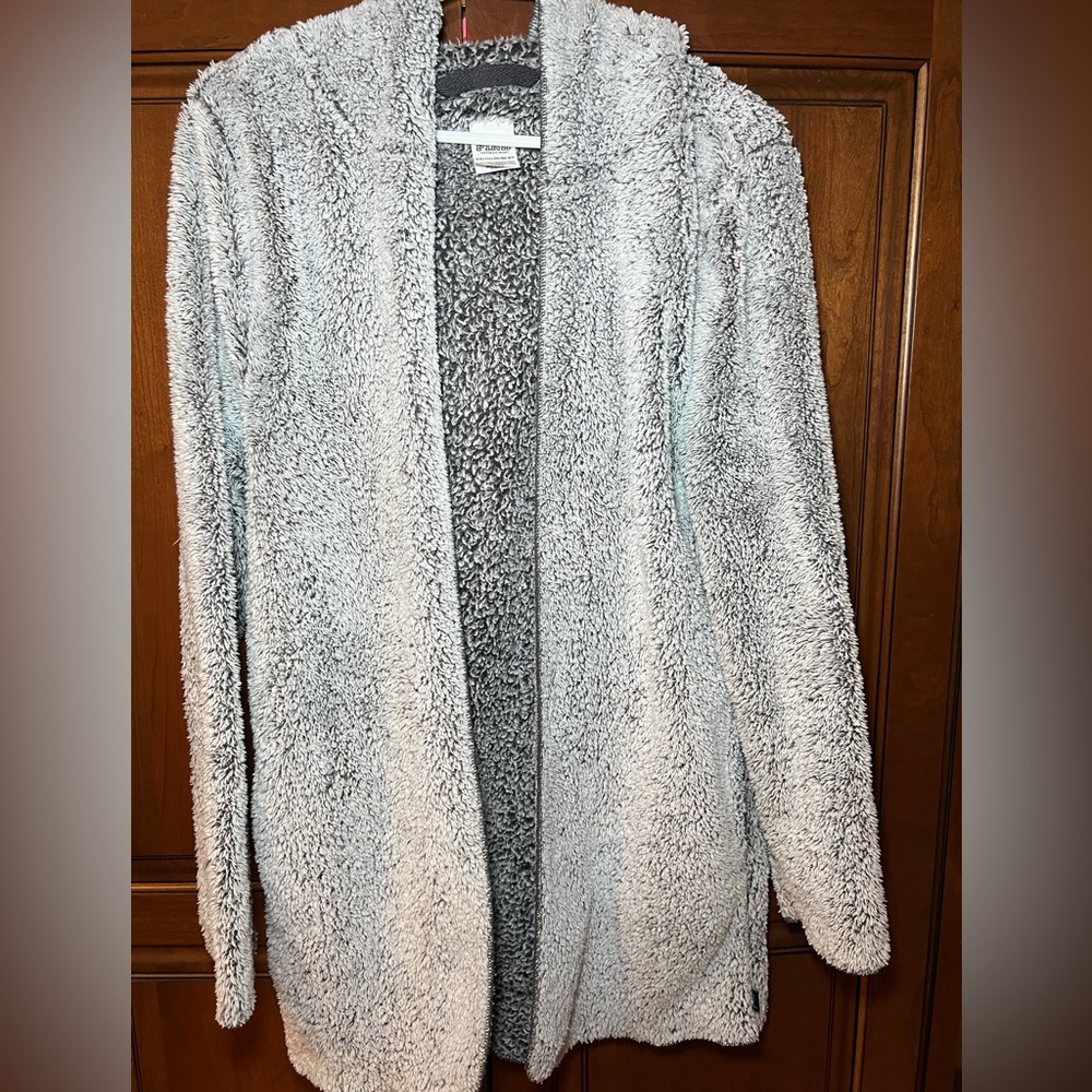 Sherpa hooded jacket